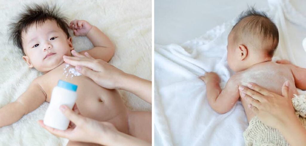 How to Apply Baby Powder
